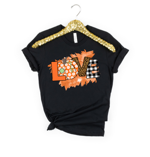 PUMPKIN LOVE FALL- HTV TRANSFER
