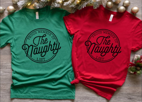 THE NAUGHTY LIST CHRISTMAS - HTV TRANSFER