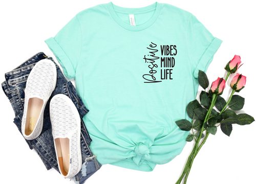 POSITIVE MIND VIBES LIFE - HTV TRANSFER