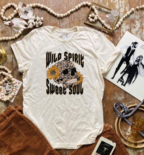 WILD SPIRIT SWEET SOUL BOHO - HTV TRANSFER