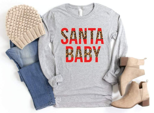 SANTA BABY CHRISTMAS - HTV TRANSFER